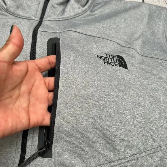 The North Face Mens Canyonlands Full-Zip Fleece Heather Gray Sweatshirt Size 2XL - Picture 9 of 12
